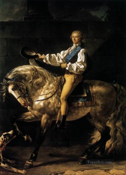  louis lienzo - Conde Potocki Neoclasicismo Jacques Louis David